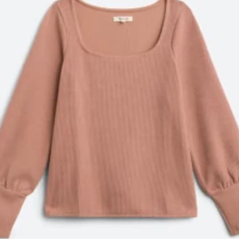 Perfect like new Madewell Blouson-balloon Sleeve Top M - Picture 4 of 13